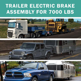 10" X 2-1/4" Electric Brake 3500 lbs Electric Trailer Brake Assembly Right Hand