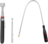 3-Pack Telescoping Magnetic Pickup Tool Set for Easy Metal Retrieval