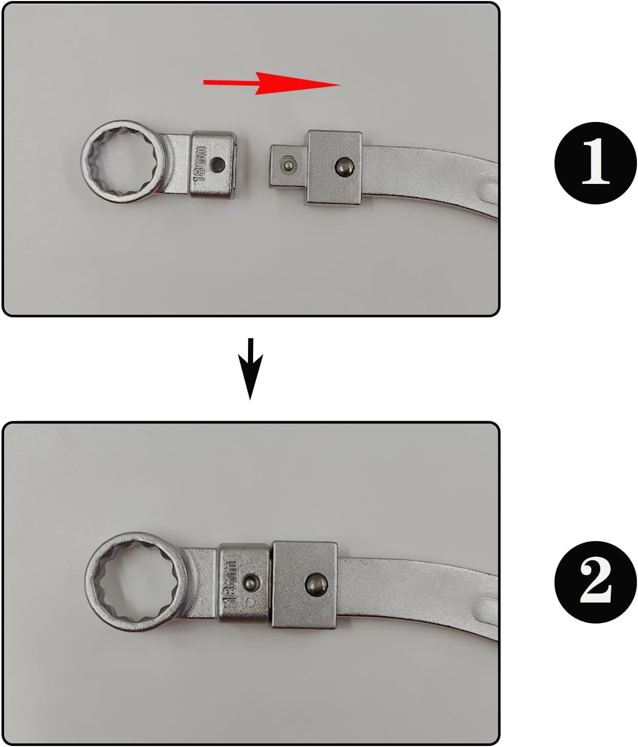 15-Piece Universal Belt Tensioner Tool Kit with Torx and 12-Point Adapters