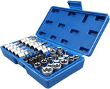34-Piece Torx Star Bit Socket Set for Cars and Machinery