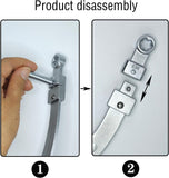15-Piece Universal Belt Tensioner Tool Kit with Torx and 12-Point Adapters