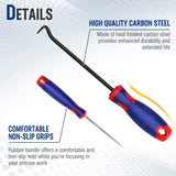 9-Piece Precision Pick & Hook Set for Automotive & Electronic Repairs