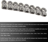 15-Piece Universal Belt Tensioner Tool Kit with Torx and 12-Point Adapters