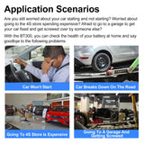 12V Battery Load Tester - 20-2000 CCA for automotive battery and alternator diagnostics