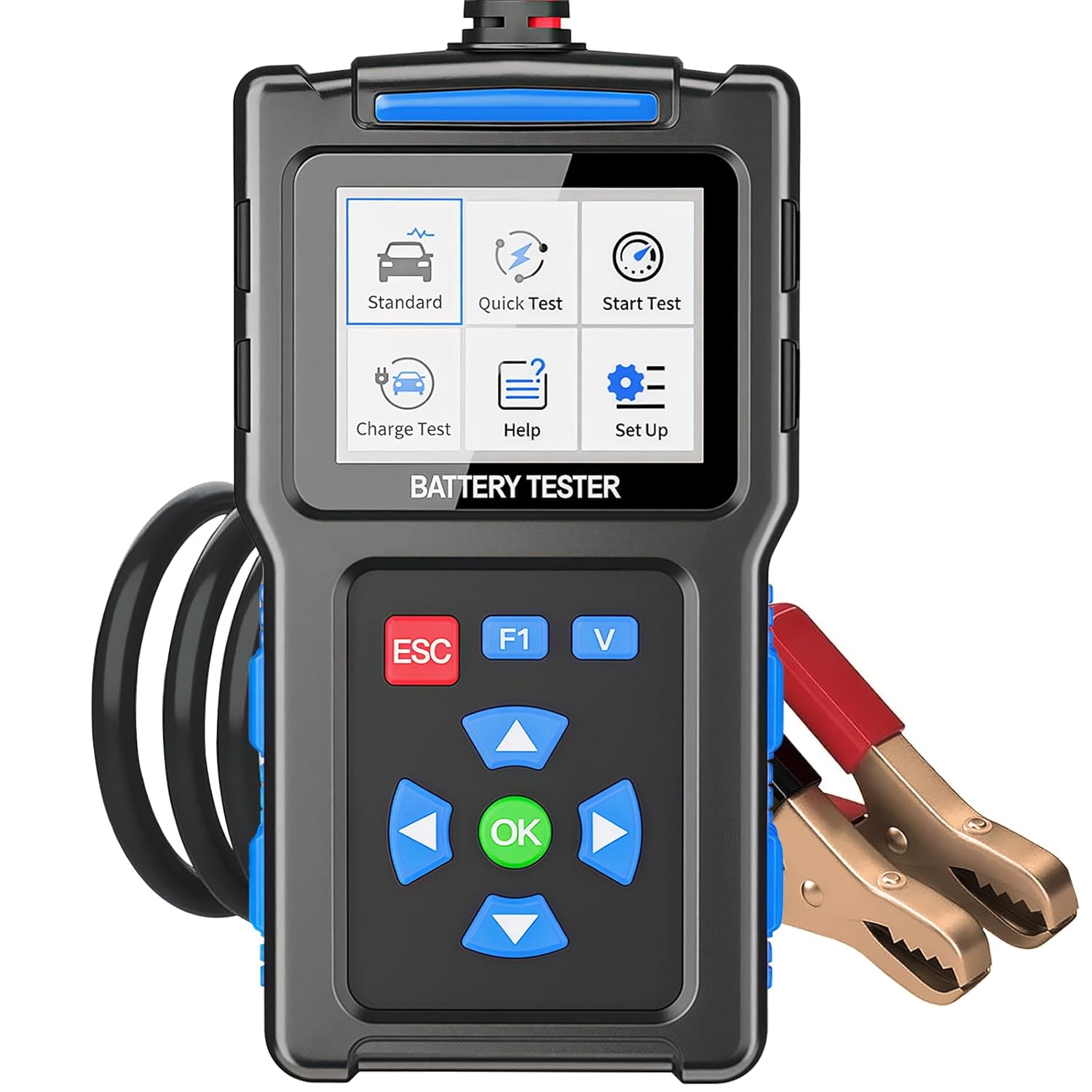 12V Battery Load Tester - 20-2000 CCA for automotive battery and alternator diagnostics