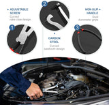 3-Pack Electrical Disconnect Pliers Set for Automotive Fuel Line and Connector Removal