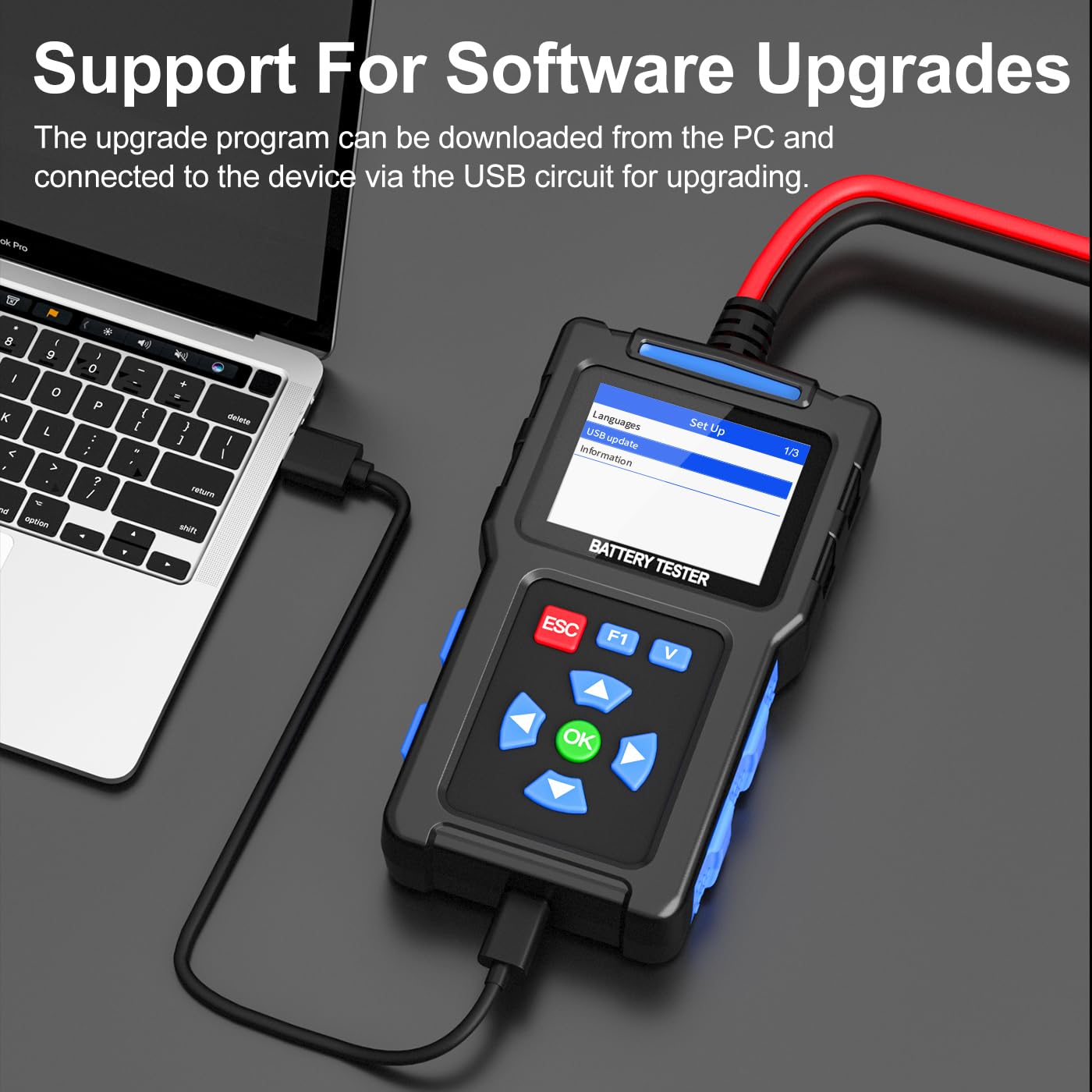 12V Battery Load Tester - 20-2000 CCA for automotive battery and alternator diagnostics