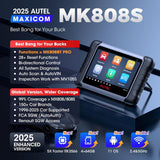 2025 Auto Diagnostic Scanner with Bi-directional Tool and 28+ Reset Services