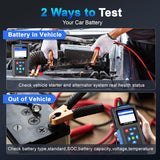 12V Battery Load Tester - 20-2000 CCA for automotive battery and alternator diagnostics
