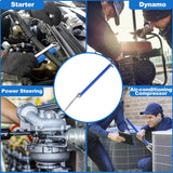 15" Impact Offset Extension Wrench Set 1/4", 3/8", 1/2" Drive Adapters