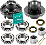 4 on 4 Trailer Hub Kit for 2000 lbs Axle,4 on 4