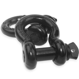 3/4" D-Ring Shackles 2-Pack 28.5 Ton Heavy Duty Tow Shackles