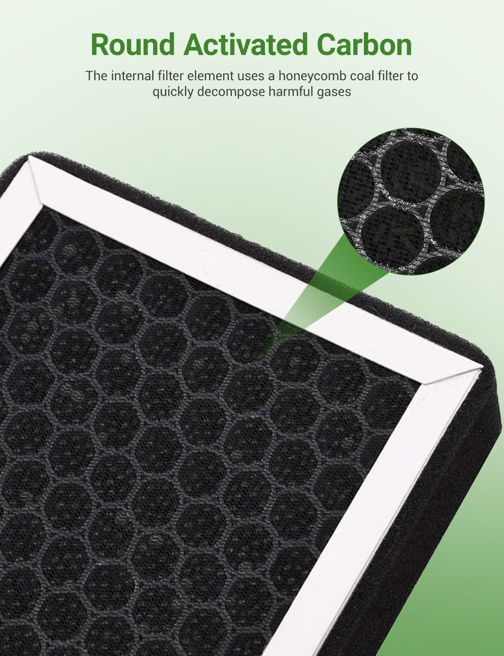 Activated carbon air filter for Tesla Model 3/Y - 2 pieces