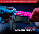 6-Inch Digital Caliper with LCD Screen and Precision Sensor for Accurate Measurements