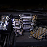 12-Piece 120 Tooth Ratcheting Wrench Set with Extractor Feature