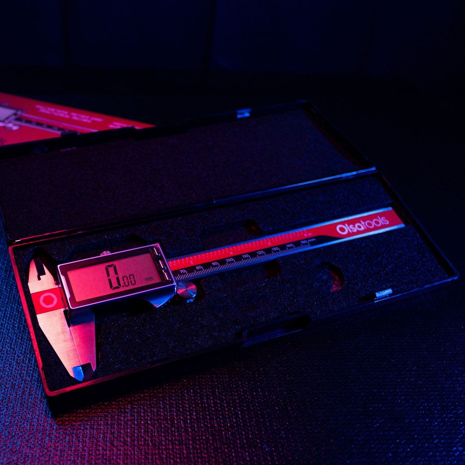 6-Inch Digital Caliper with LCD Screen and Precision Sensor for Accurate Measurements