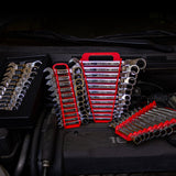 12-Piece 120 Tooth Ratcheting Wrench Set with Extractor Feature