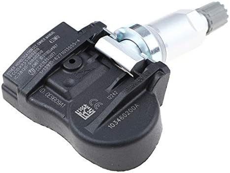 433MHz Tire Pressure Monitoring System (TPMS) for Tesla Model S/X/3, pre-configured for easy installation and real-time pressure monitoring.