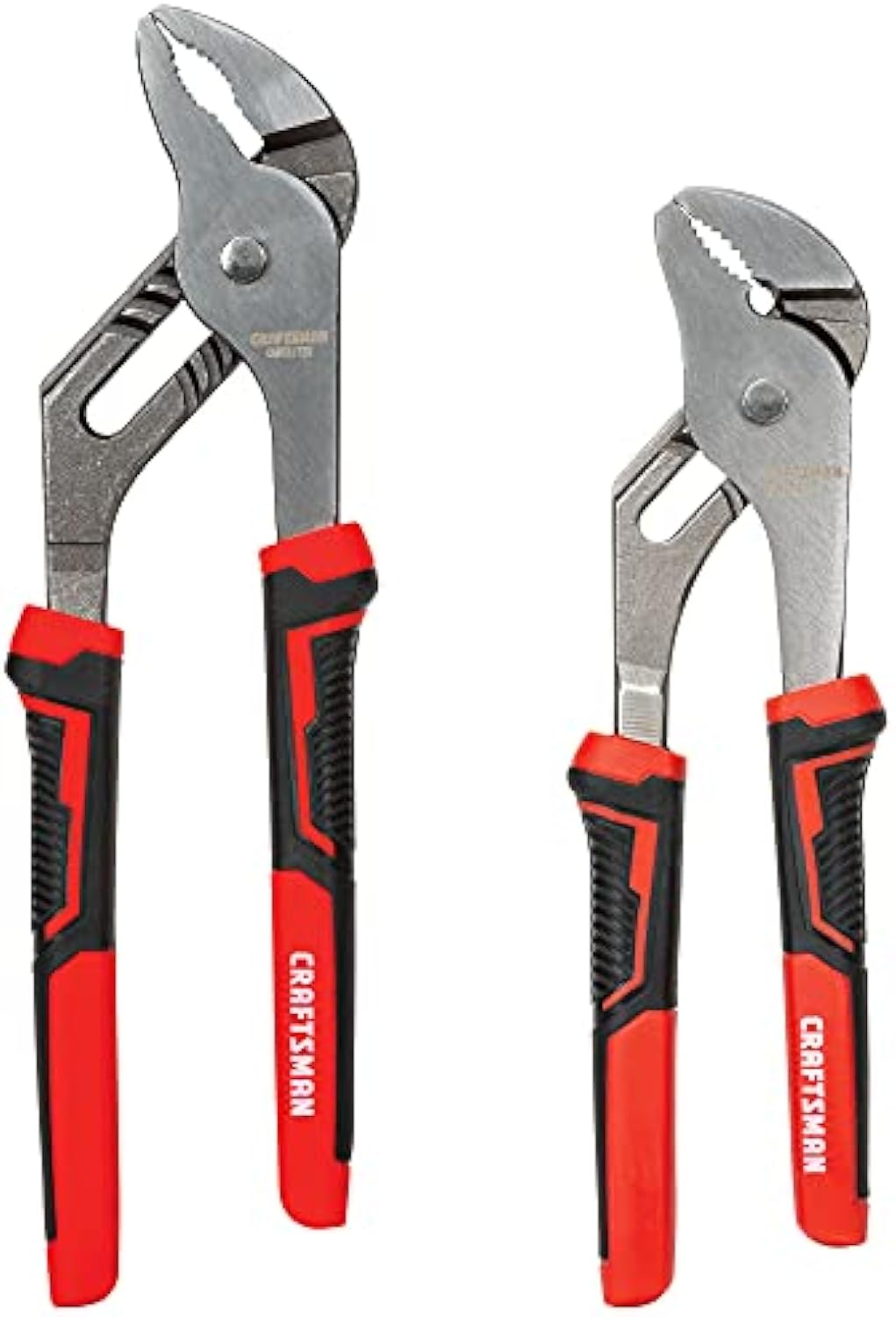 8" & 10" Groove Joint Pliers, 2-Piece Set – Durable Alloy Steel with Ergonomic Grip