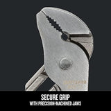 8" & 10" Groove Joint Pliers, 2-Piece Set – Durable Alloy Steel with Ergonomic Grip