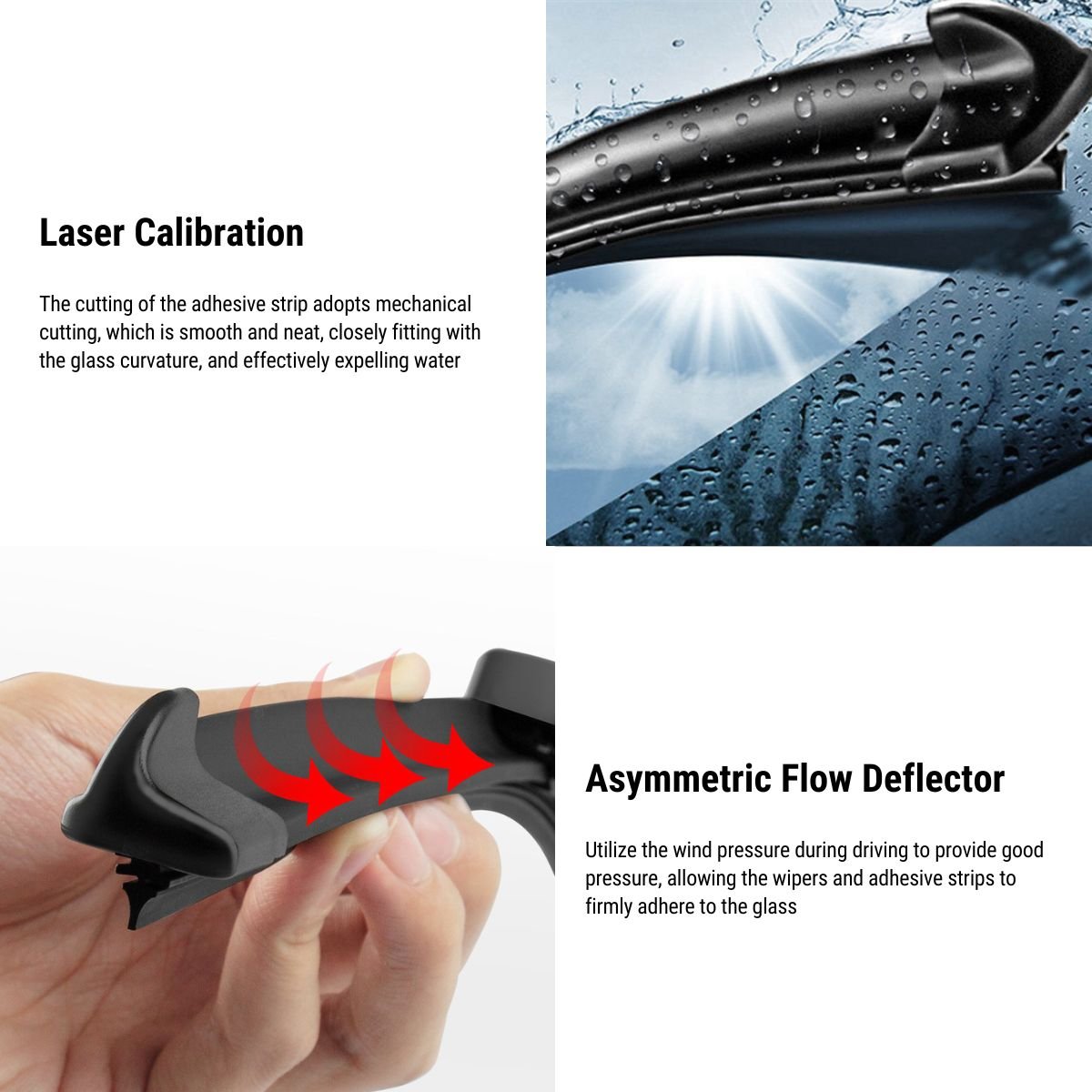 Wiper Blades for Tesla Model S (2-Pack)