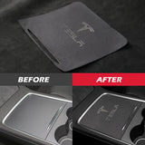 Model 3 & Y Highland Alcantara Center Console Cover Protector