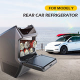 Model Y 4.6L Rear Hidden Car Refrigerator Heating Cooling Fridge
