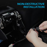 Model Y 4.6L Rear Hidden Car Refrigerator Heating Cooling Fridge