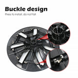 2017-2023 Model 3 18 Inches Uberturbine Wheel Caps Wheel Covers Hubcap