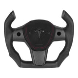 Custom Airplane Style Steering Wheel For Tesla Model 3/ Y
