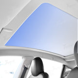 Tesla Model Y Voice-Controlled Electric Retractable Telescopic Roof Sunshade Protection Shade