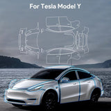 2020-2025.02 Tesla Model Y Full Coverage Paint Protection Film Kit Pre-Cut Scratch-Resistant Shield PPF Kit| Tlyard
