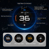 2026 Model Y Juniper Wireless Magnetic Speedometer - OLED Smart Dashboard Display for Model 3 & Y