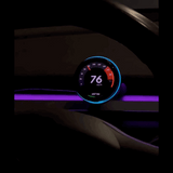 2026 Model Y Juniper Wireless Magnetic Speedometer - OLED Smart Dashboard Display for Model 3 & Y