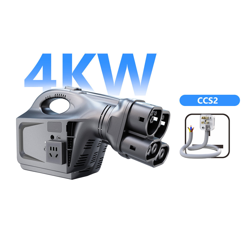 Tesla Service Socket Tesla V2L Discharge Device 2KW/4KW for Tesla 3/Y/X/S Portable EV Power ...