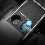 Tesla Model 3 & Y Alcantara Cup Holder Bottle Limiter