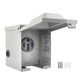 50 Amp 125/250 Volt RV Power Outlet Box
