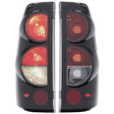 1999-2006 Chevy Silverado 1500 2500 3500 Smoke Tail Lights Brake Lamps Pair