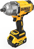 DEWALT 20V MAX Cordless Impact Wrench Kit with 1/2" Hog Ring and 4-Mode Speed