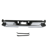 Chevy Silverado GMC Sierra 19-23 Rear Bumper Assembly W/o Dual Exhuast