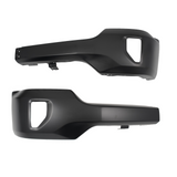 Chevy Silverado 1500 16-18 Black Steel Front Bumper Face Bar w/Fog Holes