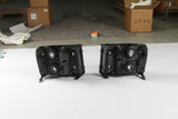 GMC Sierra 1500 2500HD 3500HD 07-14 Black Clear Headlights Lamps LH RH