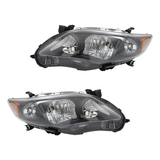 Headlights Toyota Corolla 2011-2013 Front Headlamps Replacement Pair Set