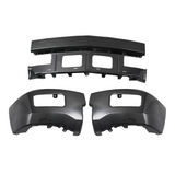 Chevy Silverado 1500 14-15 Front Bumper Black Face Bar Black W/ Fog Hole