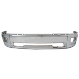 Front Bumper Face Bar For Dodge Ram 1500 2009-2012 w/ Fog Holes Chrome Steel
