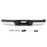 Step Bumper Fit For Ford F-150 2004-2006 Assembly With Sensor Holes Chrome Rear