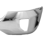 Front Bumper Face Bar w/Fog Light Hole Chrome For Chevy Silverado 1500 16-19
