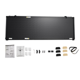 5.5FT 3-Fold FRP Hard Truck Bed Tonneau Cover Fit For Toyota Tundra 2007-2024