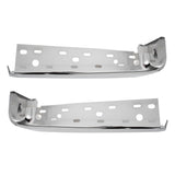 Bumper End Cap w/o Parking Sensor Hole for Ford F-150 21-24 Chrome