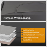 Chevy Silverado 2500 LTZ Z71 14 - 19 Driver Side Bottom Seat Cover Gray